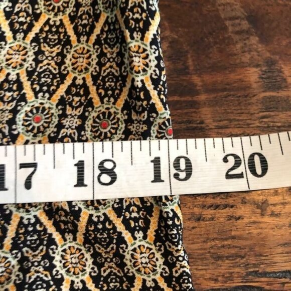 Miin Boho Ethnic Patterned Tunic Size S - Picture 5 of 10